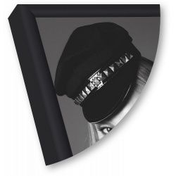 Рамка Нельсон 02, А4, черный матовый RAL-9005 в Казани - картинка, изображение, фото