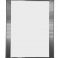 Рамка Клик ПК-25  с дек. уголком А1, серебро матовое анодир. в Казани - картинка, изображение, фото