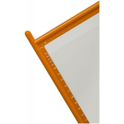 Перекидная система настенная 10 рамок (Оранжевый) - фото, изображение, картинка